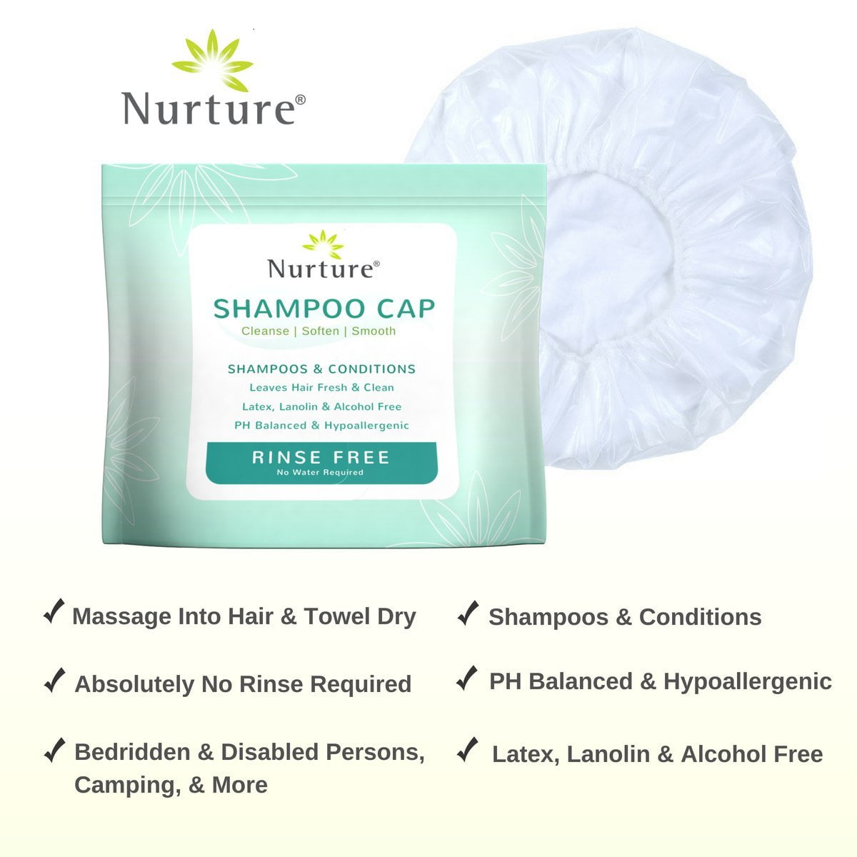 dry shampoo shower cap