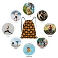 thumbnail image 6 of Balery Orange Pumpkin And Autumn Maple Pattern Drawstring Backpack Bag Sport Gym Sackpack Cinch Bags Pattern Drawstring Backpack Bag Sport Gym Sackpack Cinch Bags -Medium, 6 of 6