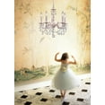thumbnail image 2 of Crystorama 5515-WW-CL-MWP Paris Market 5 Light White Mini Chandelier, 2 of 3