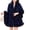 C-Navy149, variant on Cardigan For Women Sparkly Sequin Shawl Cape Thermal Fuzzy Lining Open Front Wrap Jackets Winter Insulated Trendy Outerwear