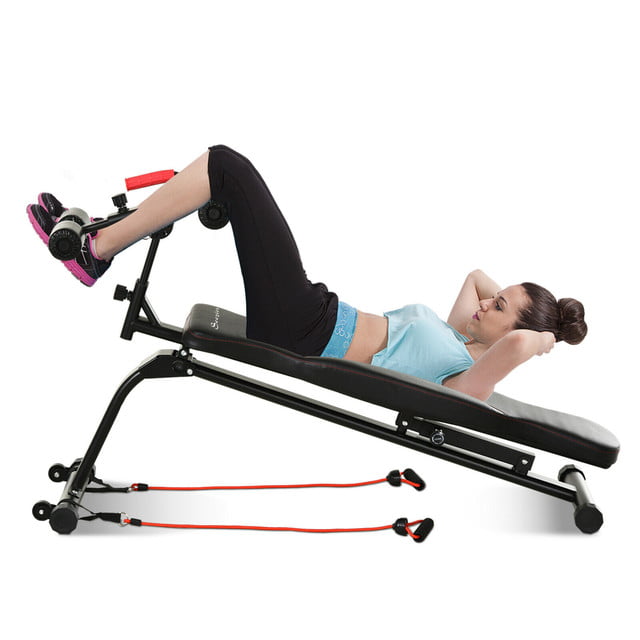 Tension band Details about   Multifunctional Sit Up Bench Adjustable Leg Lifts Home Office Gym 