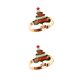 thumbnail image 2 of Injueey Anillo de servilleta de acero inoxidable para Navidad, boda, vacaciones, pañuelos de papel portátiles, hebillas, soportes, accesorios Type9 NO9, 2 of 6
