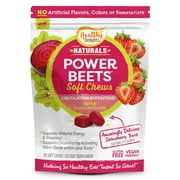 Healthy Delights Power Beets Soft Chews, Strawberry Burst Flavor, 30 Count