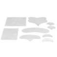 thumbnail image 3 of Anti Wrinkle Chest Pads, Soft 10pcs Chest Wrinkle Pads Promote Blood Circulation Washable Reusable For Wrinkle Remover Treatment For Skin Lines Prevention, 3 of 8