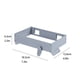 thumbnail image 2 of Seyotauo Plastic Trash Bag Holder Rack, Folding Hanging Kitchen Trash Can,No Drill Adhesive Mounted Plastic Bag Holder,Space Saving Towel Hanger,Collapsible Garbage Can for Cabinets/Doors/Cupboards, 2 of 2