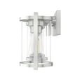 thumbnail image 6 of Hunter - Astwood 3-light Brushed Nickel, Medium Size Vanity Light, Dimmable, Caged Style, Cylinder Shaped, for Bedrooms, Dining, Living Rooms - 48007, 6 of 8