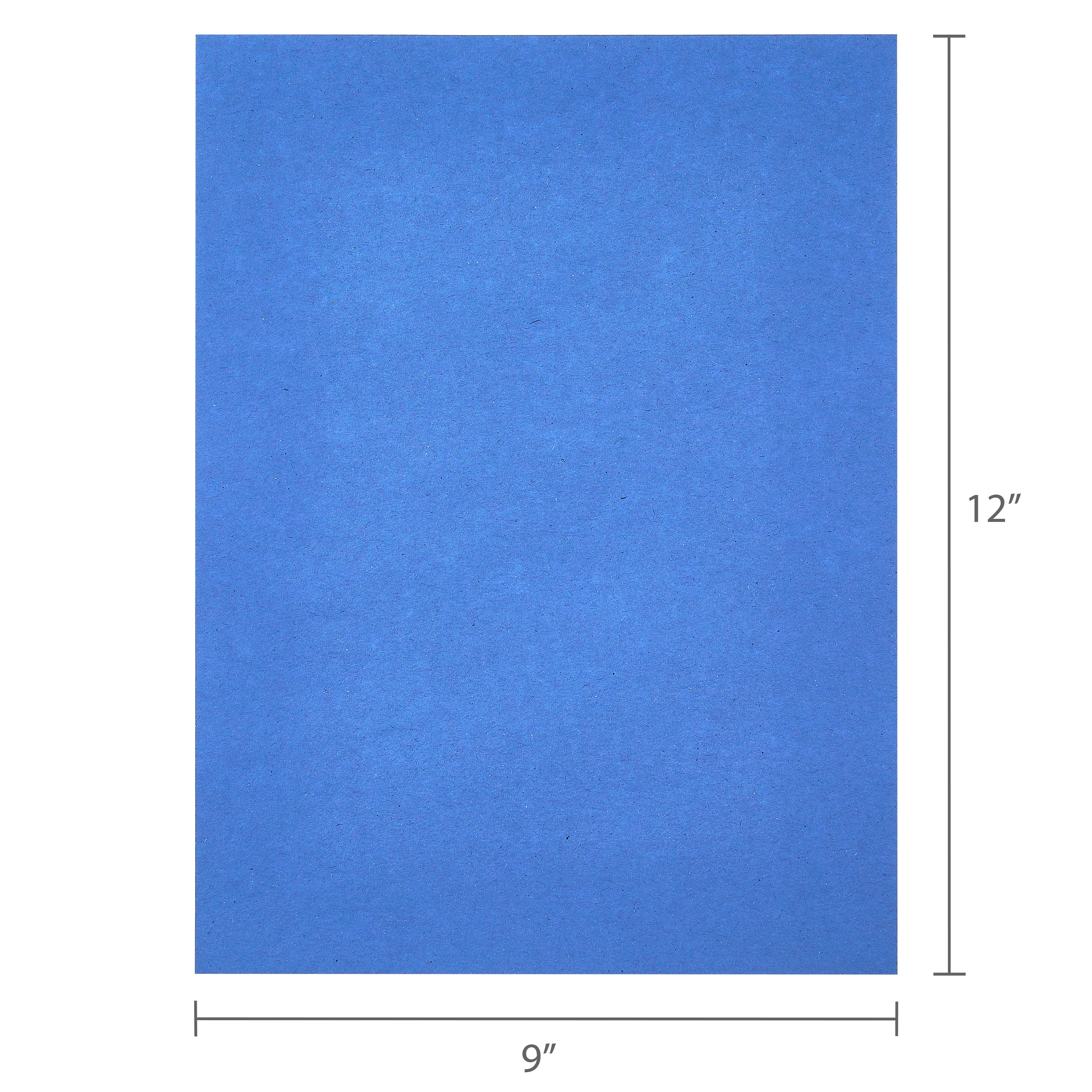 Pen+Gear Heavyweight Construction Paper, Assorted Colors, 9" x 12", 50 Sheets