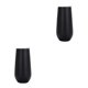 thumbnail image 2 of Cateissary Copas de cóctel Copa sin costuras estructura firme flauta de champán OZ tostado GlassSipping copas dulce regalo vino vaso negro Negro arpox.180ml 2piezas Cateissary CBP277521, 2 of 5