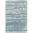 thumbnail image 3 of Hauteloom Fatsa Living Room, Bedroom Machine Washable Area Rug - Bohemian, Transitional - Blue, Gray, Light Gray - 6'7" x 9', 3 of 11