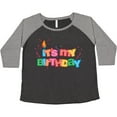 thumbnail image 3 of Inktastic It's My Birthday Letters Women's Plus Size T-Shirt, 3 of 5