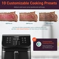 thumbnail image 3 of COSORI Pro II 5.8-Quart Smart Air Fryer, 12-in-1, Walmart Exclusive Bonus, Voice Control, Black, 3 of 11