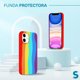 thumbnail image 2 of Funda de Protección para iPhone 11 / 11 Pro - Sovico - Silicón Arcoíris, 2 of 8