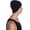 Black, variant on Solid Color Knitted Beanie Hat for Men Women - Unisex Cuffed Plain Skull Knit Hat Cap