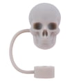 thumbnail image 1 of Tapas Paja Con Forma Calavera Silicona 10 Mm para Accesorios 30/40 Oz, 1 of 9