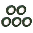 thumbnail image 1 of 5 Rolls Gardening Green Adhesive Tape Multi-purpose Self-adhesive Tape Artificial Bouquet Stem Making Adhesive Tape DIY Packaging Material Green Tape, 1 of 2