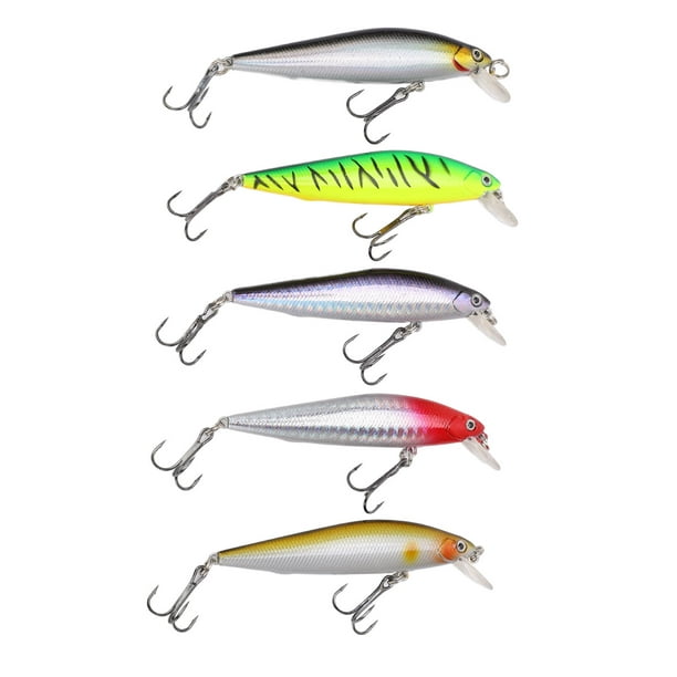 Minnow Fishing Lure, Floating Minnow Bait Integrated Molding