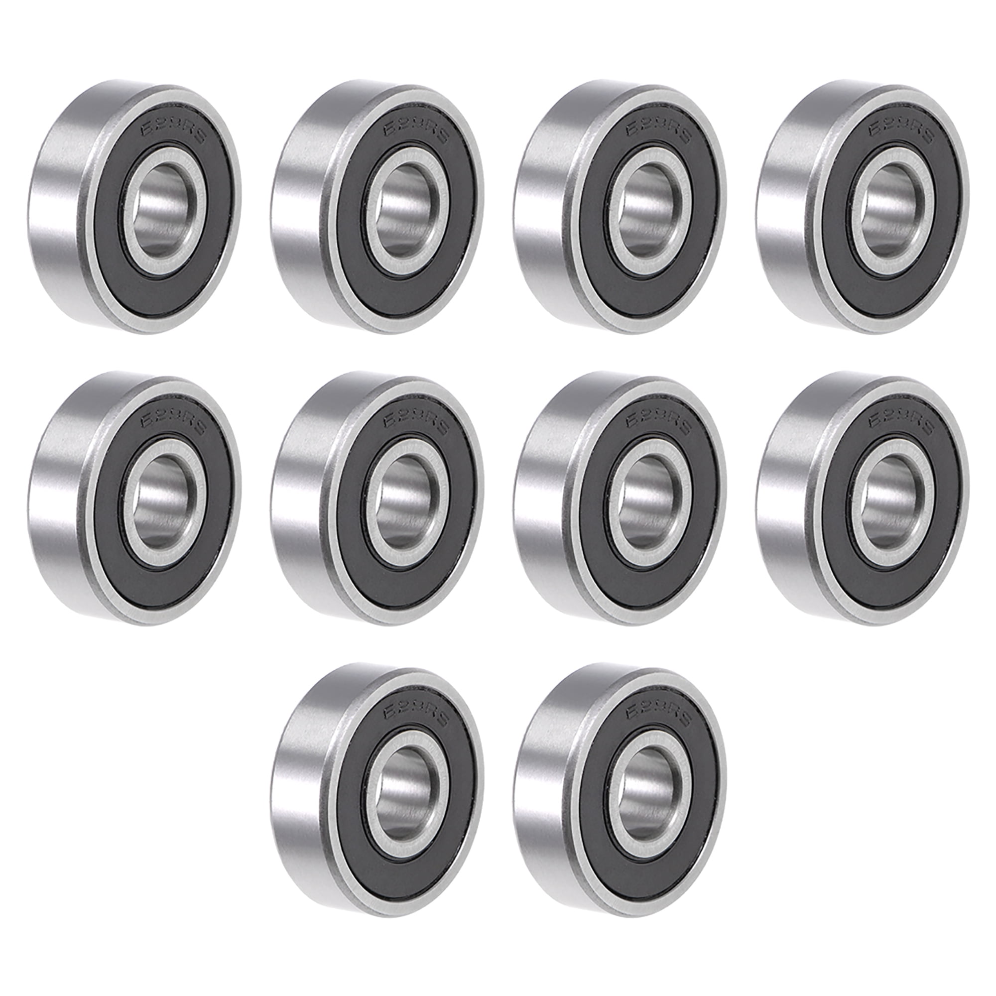 10x26x8mm Bearings Precision Chrome Steel for Bicycle & RC 6000-2RS 10 