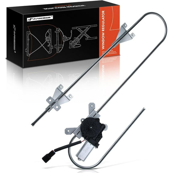 A-Premium Driver Side OE Replacement Window Regulator Kenworth Models 2009-2010 T800/W900 with Motor