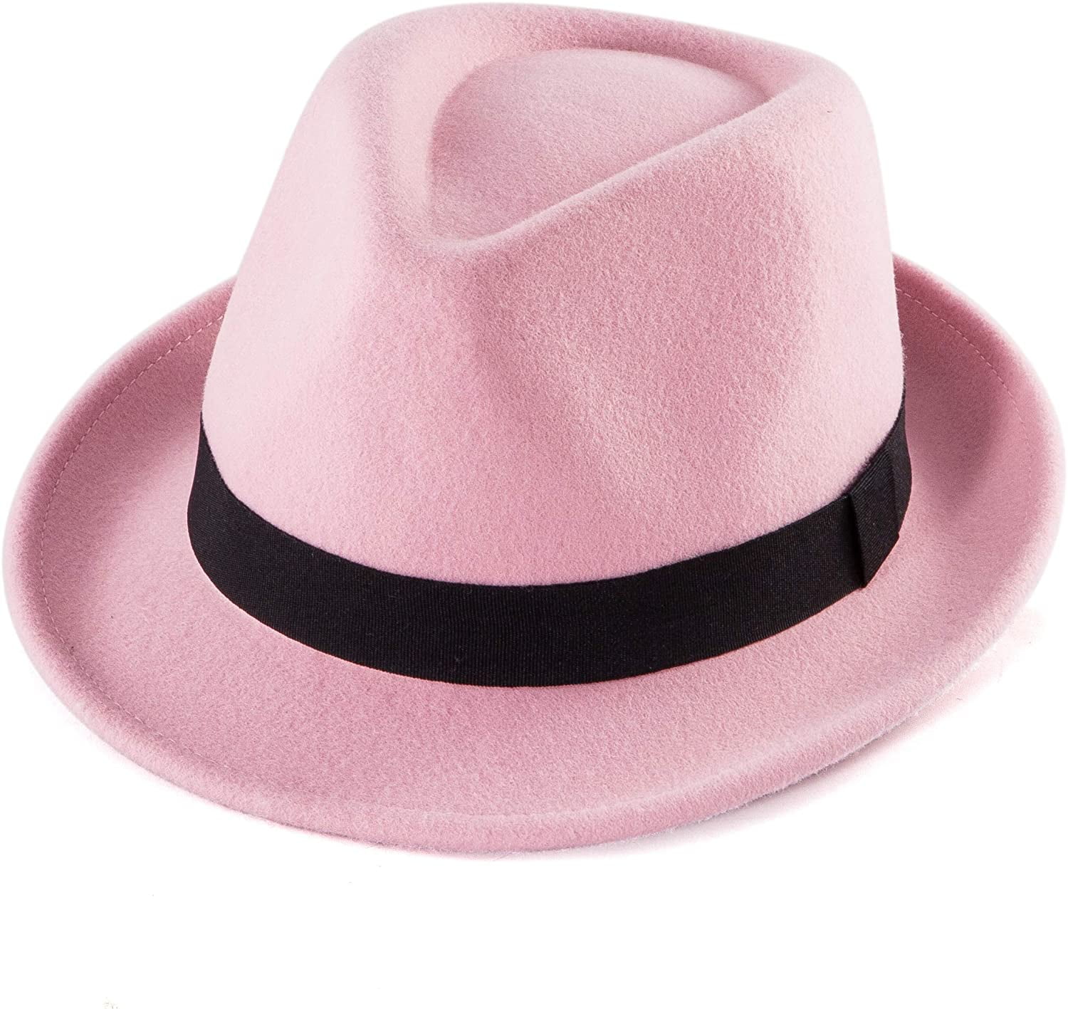 100% Wool Fedora Hat Mens Fedora Hats 