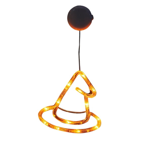 Luces nocturnas de Halloween, diseño de escena, accesorios luminosos, Bar, atmósfera, vestir, pegatinas para ventana, pegatinas para ventana del hogar
