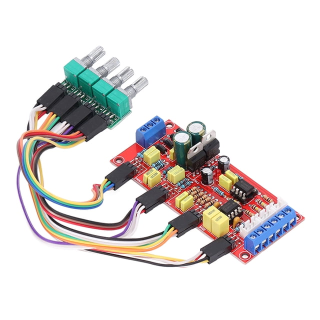 Tablero De Control De Volumen, PCB De Salida DC12V Preamplificador Ajustable NE5532 Alta Eficiencia Para Controlar