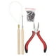 thumbnail image 3 of Herramientas de Extensión de Cabello Crtynell 100 Piezas Microesferas de Silicona, 3 of 5