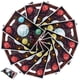 thumbnail image 3 of 50pcs Retro Disco Party Favor Bags with Handles – Holographic Design for Birthday Events and Themed Parties – Easy Packaging for Special Treats, 3 of 5