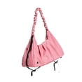 thumbnail image 1 of Bolsa de gimnasio para mujer, bolsa de viaje de nailon con separación de humedad y humedad, bandolera Rosa, 1 of 9