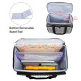 thumbnail image 2 of Bolsa de Mano Rodante para Manualidades Yarwo con Carrito Desmontable Gris, 2 of 7