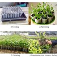 thumbnail image 3 of 400 Pcs Biodegradable Non-Woven Nursery Bags Plant Grow Bags Seedling Pots, 3 of 7
