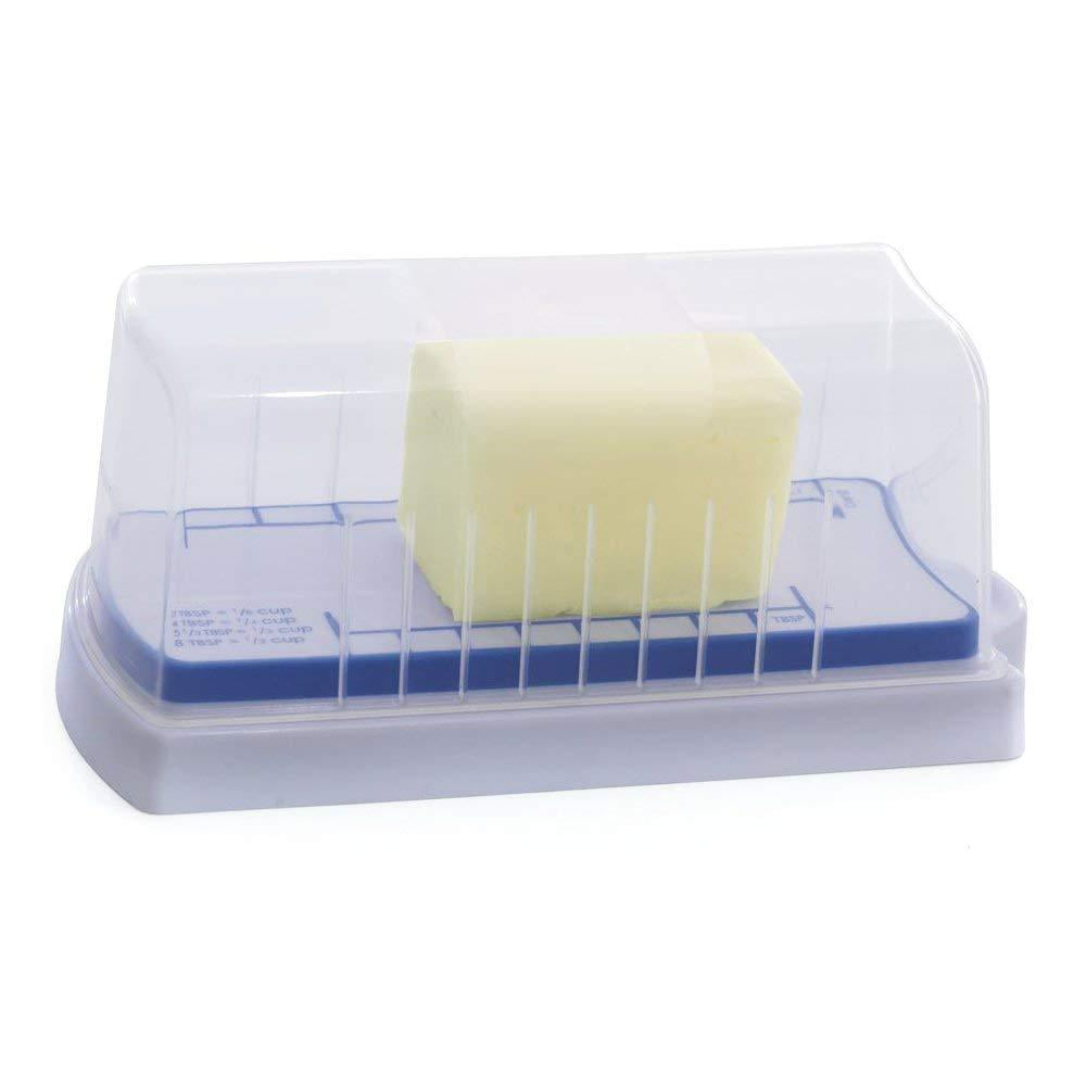 Details about   Progressive International Butter Keeper White Blue Base Airtight Lid One Size 