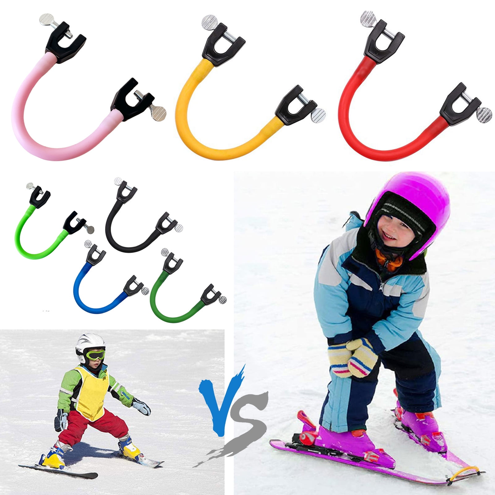 Connecteur De Spatules De Ski Pour Enfants – Accessoire D'entraînement Pour Débutants, Aide à Contrôler Et Tourner