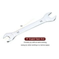 thumbnail image 4 of Uxcell 10pcs Thin Open End Wrench 12mmx14mm Chrome Plated Metric Double Open-End Wrench for Home Machinery Repairs, 4 of 7