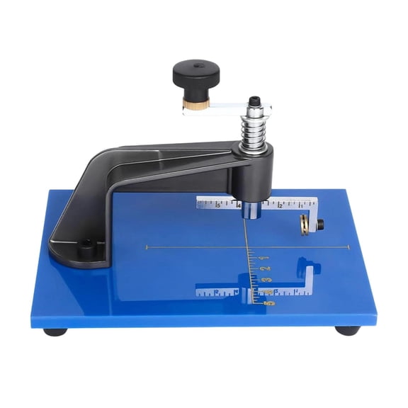 Glass Circle Cutter Adjustable Lens Cutter Machine Metal Construction for DIY Mosaics Stained Glass Hobbyists