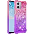 thumbnail image 3 of Compatible with Moto G 5G 2023 Case Girls Women Liquid Glitter Heavy Duty Shockproof Back Cover Soft TPU Bumper Silicone Slim Protective Cover for Motorola Moto G 5G 2023 Gradient Pink, 3 of 12