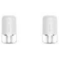 thumbnail image 1 of Cateissary Humidificador de aire multifuncional alimentado por USB con luz, generador de niebla portátil, boquilla Premium, aire blanco A213, blanco A213 Tipo enchufable 2Conjunto, 1 of 6