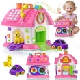 thumbnail image 1 of Montessori Toy House Hurdaos para 1 a 2 años con 24 funciones, 1 of 7