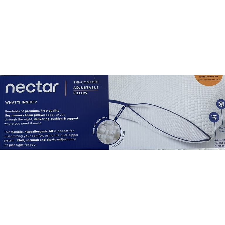 Tri Comfort Pillow Review Nectar Pillow Expansion Nectar Tri