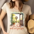 thumbnail image 4 of The Truth Will Set You Free Christian Graphic T-Shirt for Women, White, Size S, 4 of 6