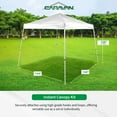 thumbnail image 5 of Caravan Canopy V-Series 10x10' 2 Slant Leg Sidewall & Instant Canopy Kit, 5 of 12