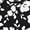 Black Blossom Floral, variant on Women's Petite SunShade UPF 50 Long Sleeve Rash Guard Swim Tee