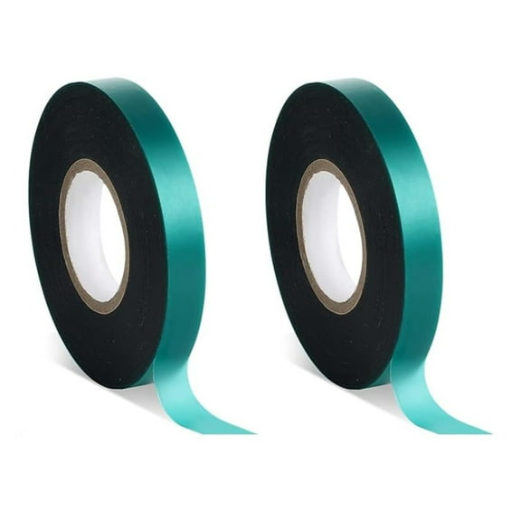 Bexikou Garden Tie Tape,Stretch Tie Tape for Plant,Reusable Plant Ties TapesPlant Ribbon Stretchy Soft Tape for Branches,Climbing Planters, Flowers 2 Rolls (147.6 Feet/Roll)