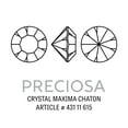 thumbnail image 2 of Preciosa Crystal Maxima Chaton 3mm (PP24) Crystal Celsian (Package of 50), 2 of 2
