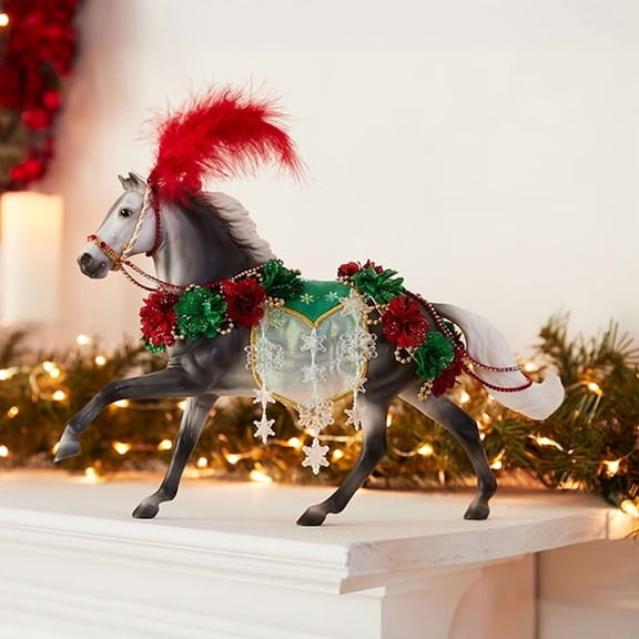Breyer Horses 2025 Holiday Horse - Christmas in Bloom