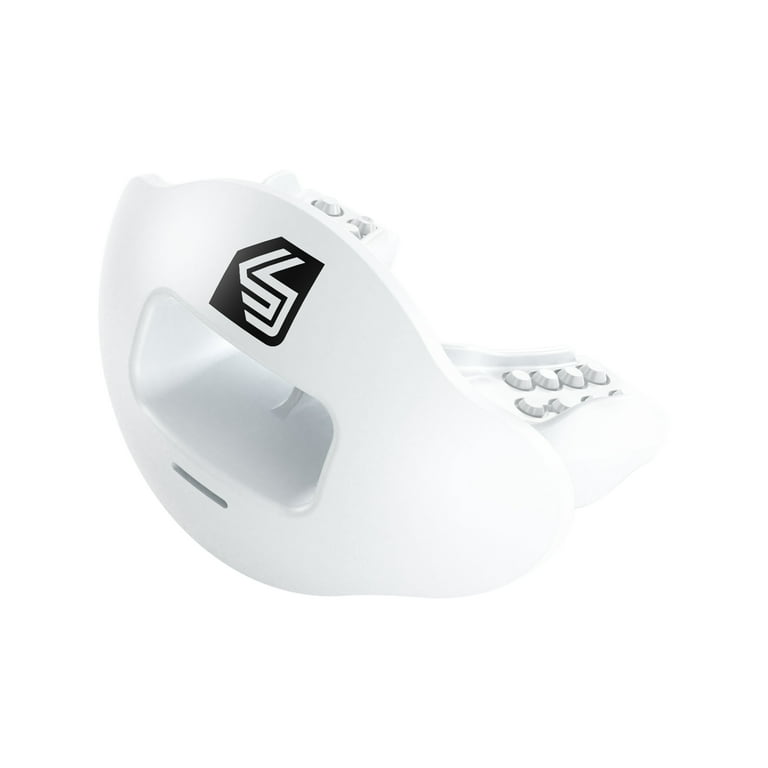 Shock Doctor Max Airflow Lipguard, One Size Fits All, White