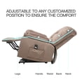 thumbnail image 5 of SEGMART Recliner Chair, Power Lift Electric Recliner for Elderly, Plush Velvet Motorized Living Room Chair with Remote Control and Side Pocket, Modern Chaise Lounge for Bedroom, Living Room, SS454, 5 of 10