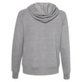 thumbnail image 2 of Jerzees Womens Full Zip Cotton Blend Hoodie with Side Pockets, Casual Clothing for Women Hoodies, 2 of 3