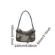 thumbnail image 4 of Con Remaches para Mujer Bolso Vintage Axilas Gran Capacidad Uso Urbano (gris), 4 of 7