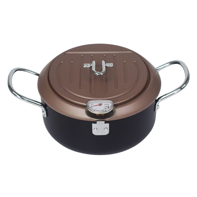 Sartén antiadherente con termómetro Perfecl Sartén Japonesa Tempura 24cm