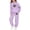 Purple, variant on Tiijoy Valentine's Day Tracksuit for Girls Hoodie Sweatpants Sweatsuit, Sizes 2-3